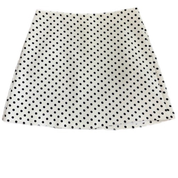 Zara Dresses & Skirts - Zara Polka Dot Skirt